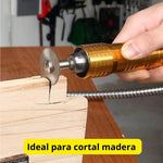 Convierte Tu Taladro En Una Sierra Portatil: Kit 5 Discos Tambien Para Mototool