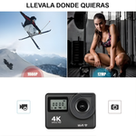 CÁMARA DE ACCIÓN DEPORTIVA⚽ – GO PRO 4K📸