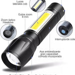 🔦Linterna Tactica Led Recargable Usb 511  PAGA 1 Y LLEVA 2
