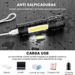 🔦Linterna Tactica Led Recargable Usb 511  PAGA 1 Y LLEVA 2