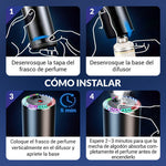 Ambientador-Difusor Inteligente de Ambientador con Luz Proyectora Estrellada💨