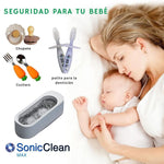 SoniClean Max– Limpieza y cuidado profundo sin esfuerzo para joyas, lentes y mas🧼
