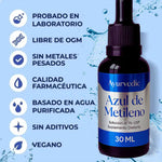 2X1 Azul de Metileno Puro 30ml - CONCENTRACION TOTAL🧠