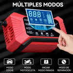 Cargador de Baterias 🏎️🚘 NUNCA MÁS TE QUEDES VARADO: ARRANCA TU AUTO EN SEGUNDOS