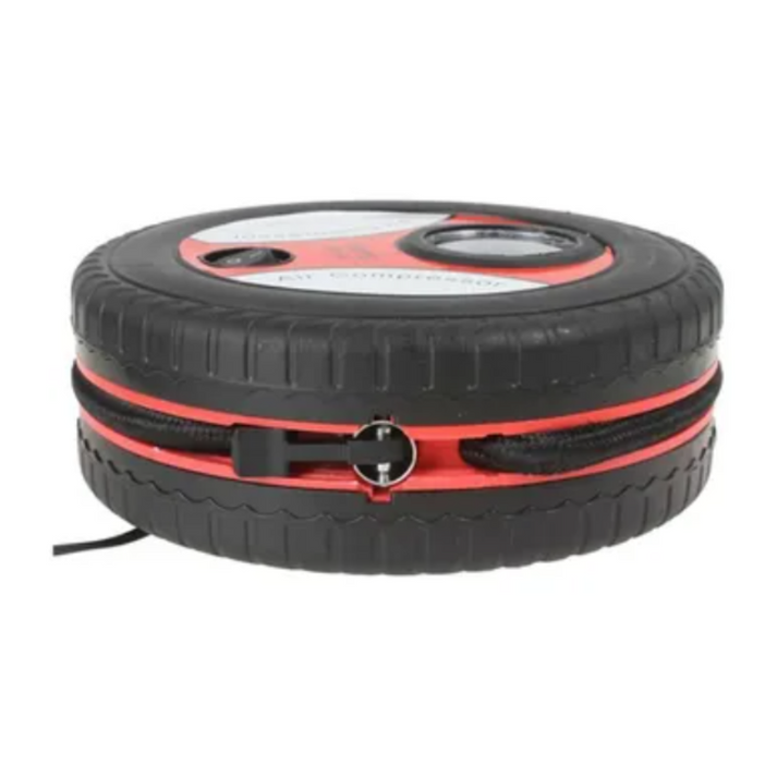 🛑Mini Compresor de Aire Portátil + 3 Adaptadores de boquilla🚥